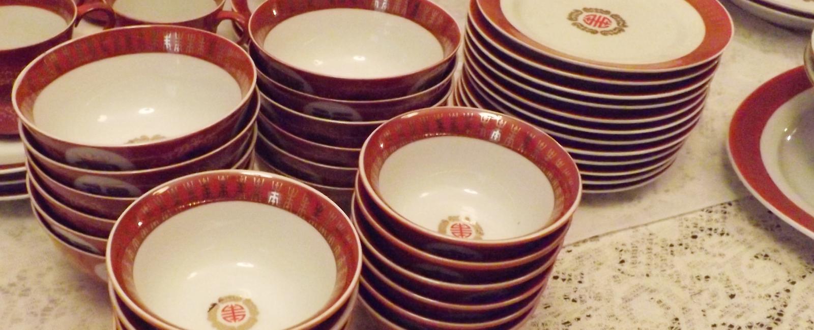 A company in taiwan makes dinnerware out of wheat so you can eat your plate