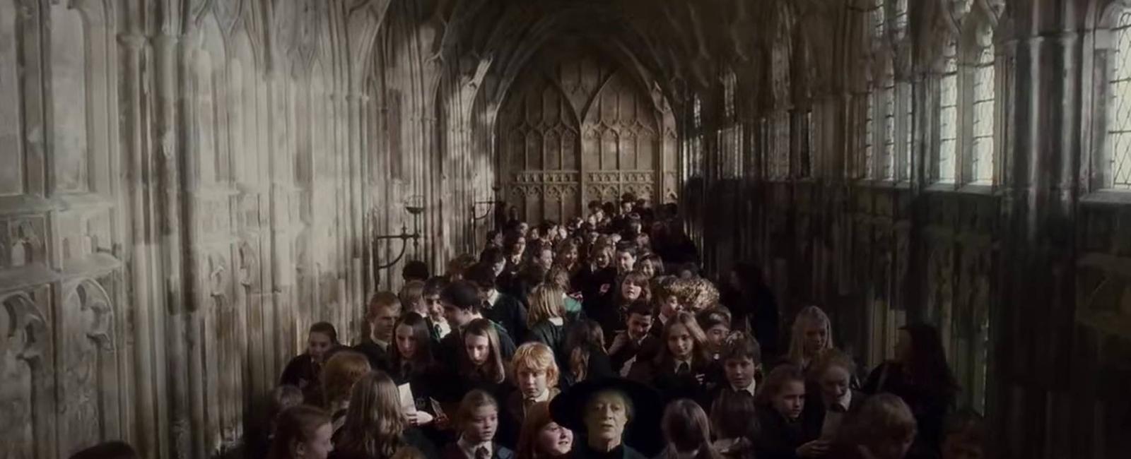 Extras playing hogwarts students on the harry potter film sets were encouraged to do their real homework during filming so they seemed more studious