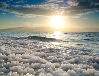 The dead sea has 8 to 9 times more salt than any other ocean or sea this creates a buoyancy that makes it easy for almost everyone to float go in waist deep lean back and your feet will pop right up