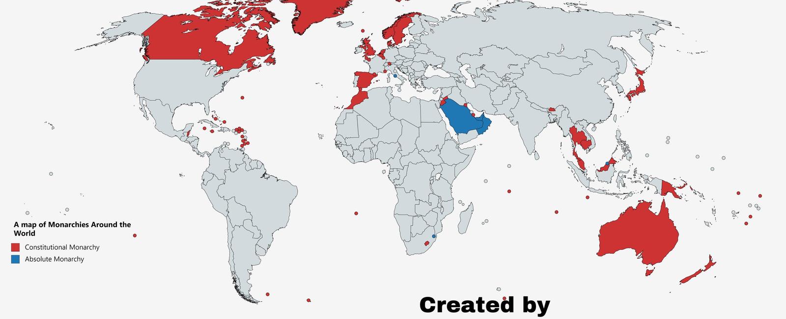 There are 43 countries that still have a royal family