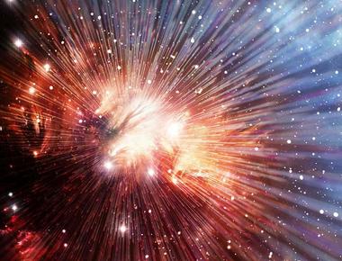 The noise in empty channels is the trace of the big bang it started with an explosion of light which expanded in all directions the noise is part of that explosion