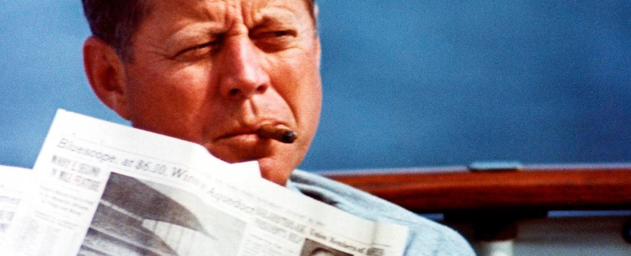 President john f kennedy could read 4 newspapers in 20 minutes