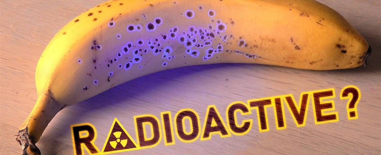 Bananas are slightly radioactive