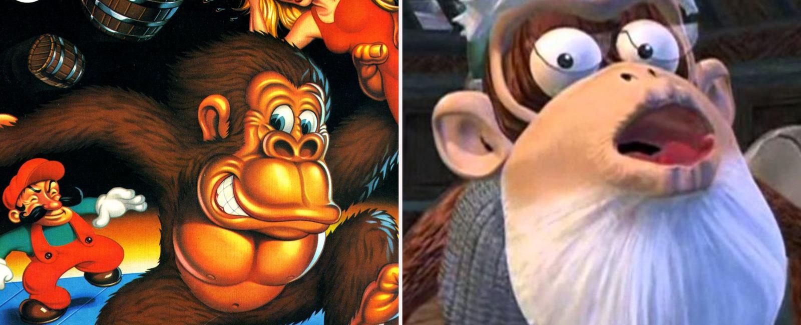 Donkey kong s creator named him because he thought donkey meant stubbornness in english and kong was a generic title for a giant ape in japan