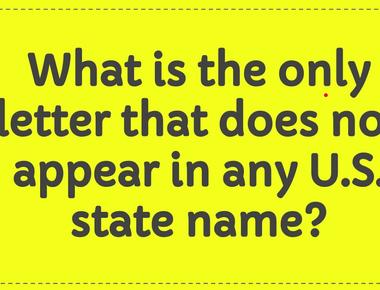 q is the only letter not used in any u s state name