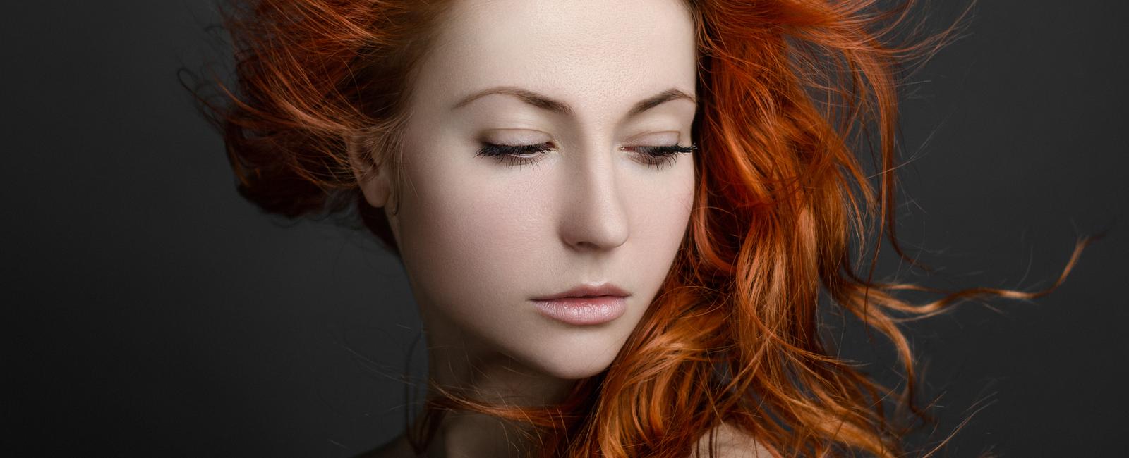 On average redheads have 90 000 hairs people with black hair have around 110 000 hairs