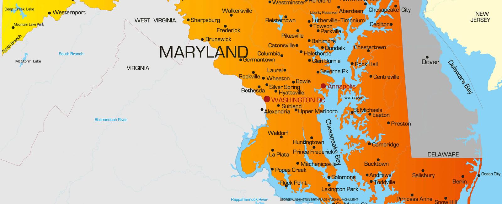 In the entire state of maryland it is technically illegal to give or receive oral sex