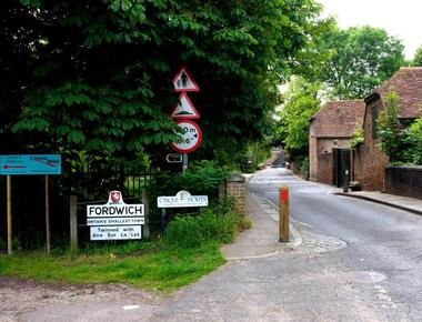 Fordwich is the smallest town in uk it has around 400 residents