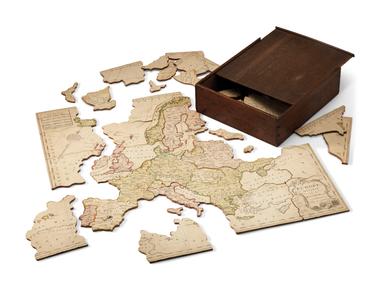 The first puzzle was invented by english cartographer d spilsbury in 1760