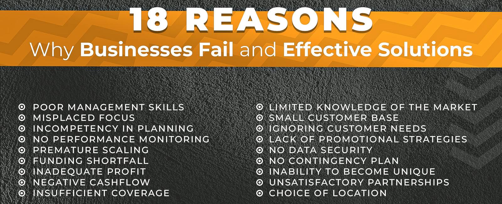 The number one reason why businesses fail is there s no market need