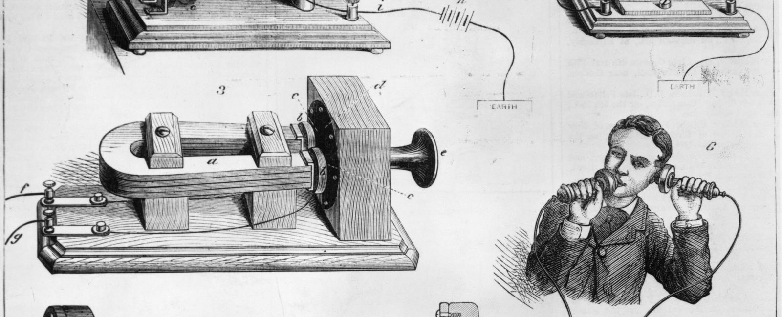 Alexander graham bell studied the human voice experimented with sound and is credited with the invention of the first practical telephone among other scientific achievements