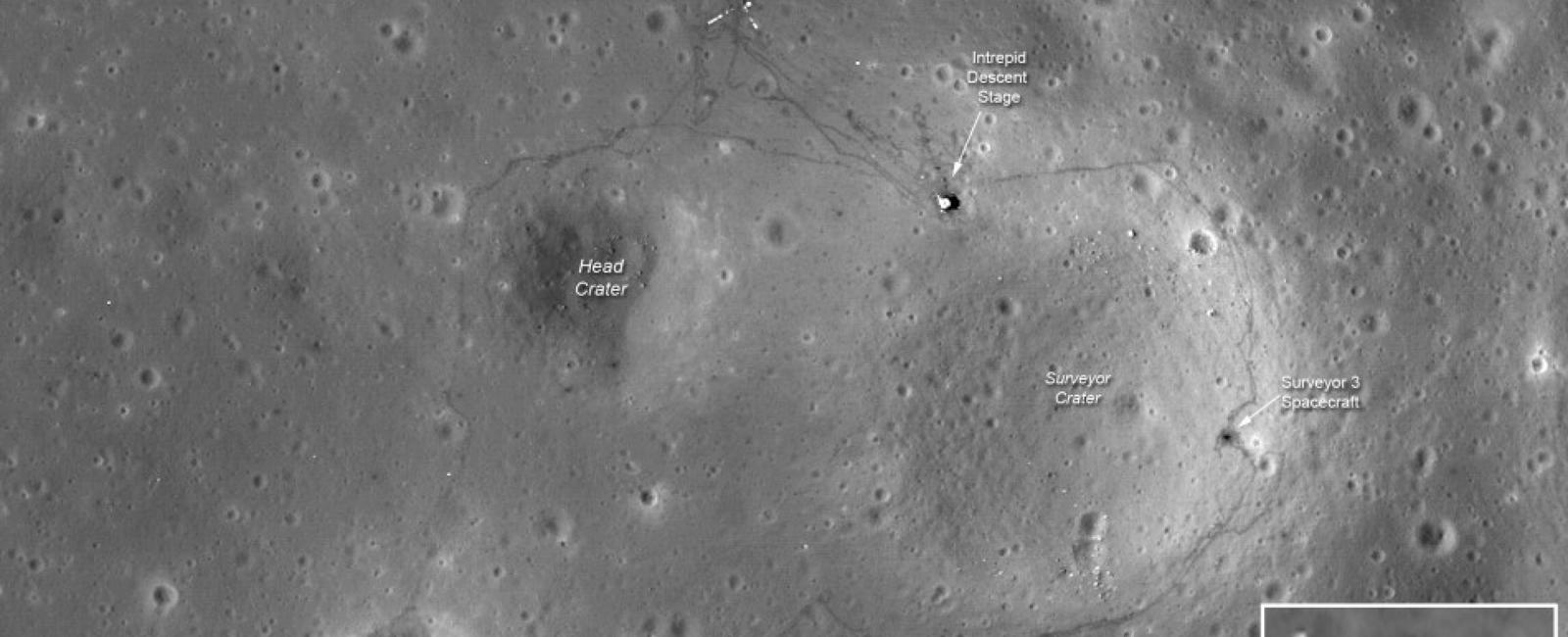 Footprints and tyre tracks left behind by astronauts on the moon will stay there forever as there is no wind to blow them away