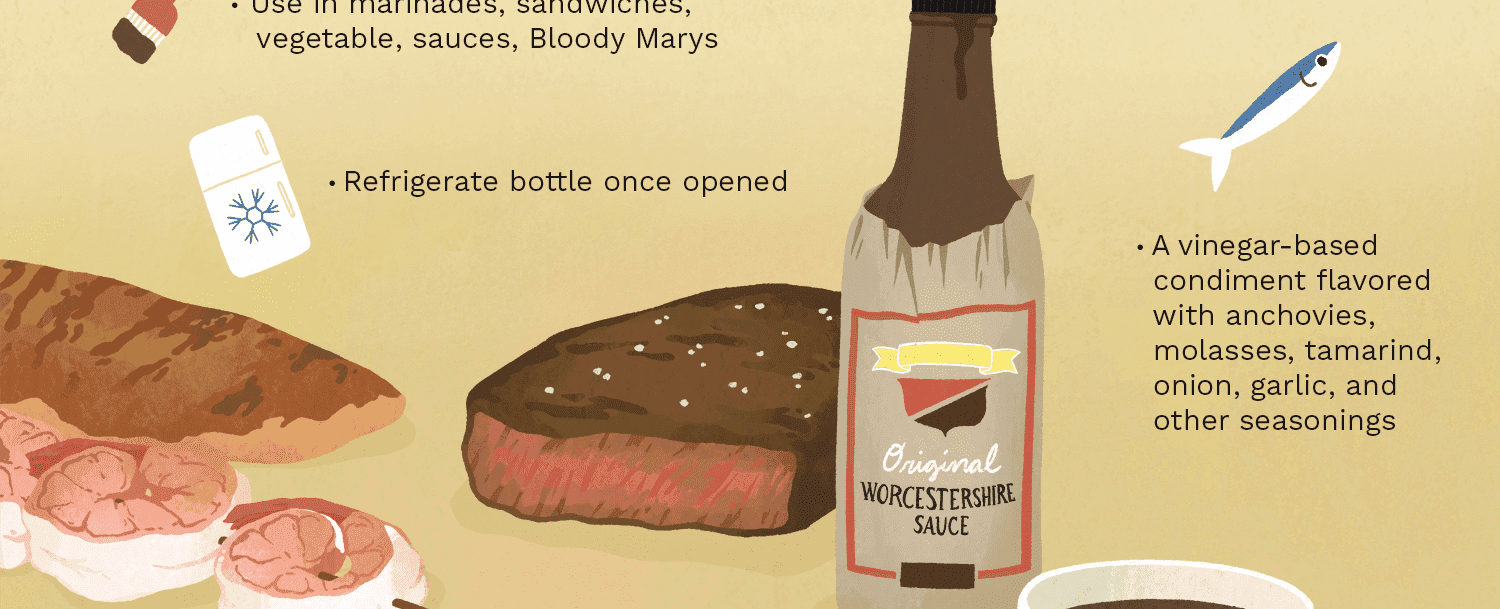 Worcestershire sauce is essentially an anchovy ketchup