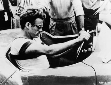 James dean loved racing cars and his filming contracts barred him from racing while filming he eventually died in a car crash just hours after receiving two separate speeding tickets