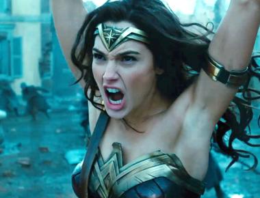 Gal gadot was five months pregnant while filming wonder woman her baby bump was visible so the crew created a costume which had a green screen around her belly which was later removed during post production