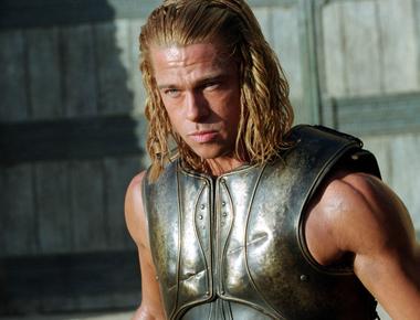 Brad pitt tore his achilles tendon while filming troy in which he played the role of achilles