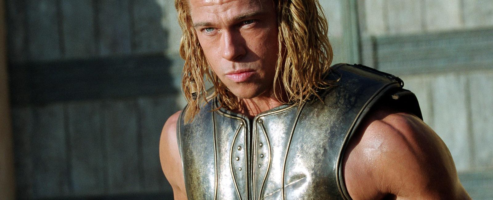 Brad pitt tore his achilles tendon while filming troy in which he played the role of achilles