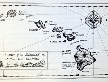 Which name are the sandwich islands better known as hawai i