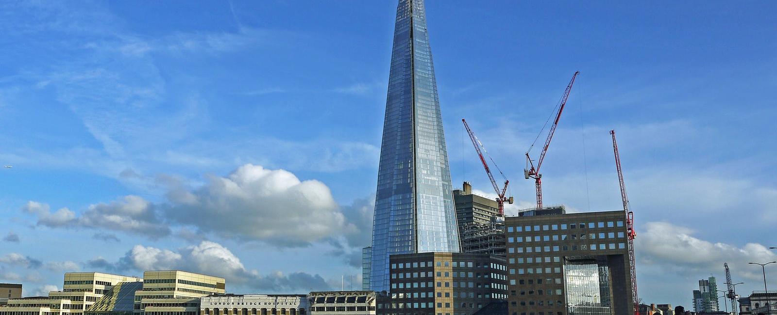 The tallest building in london is the shard london bridge 310 meters 1 017ft tall