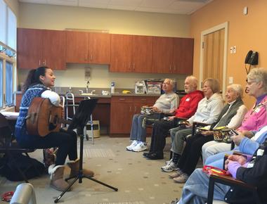 Singing in a group boosts your mood