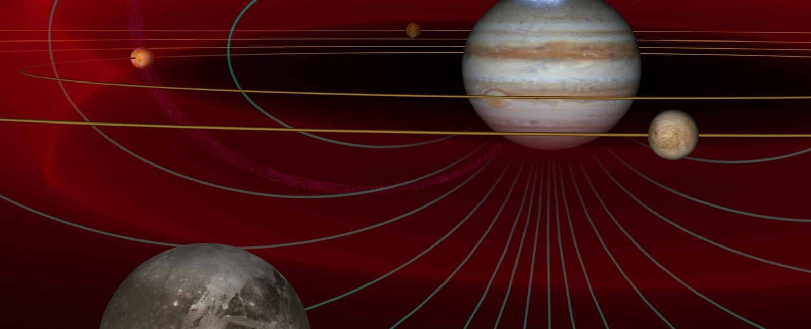 This speed gives jupiter its strong magnetic fields and the dangerous radiation that surrounds it it also gives it its strong weather patterns which mean it changes what it looks like very often