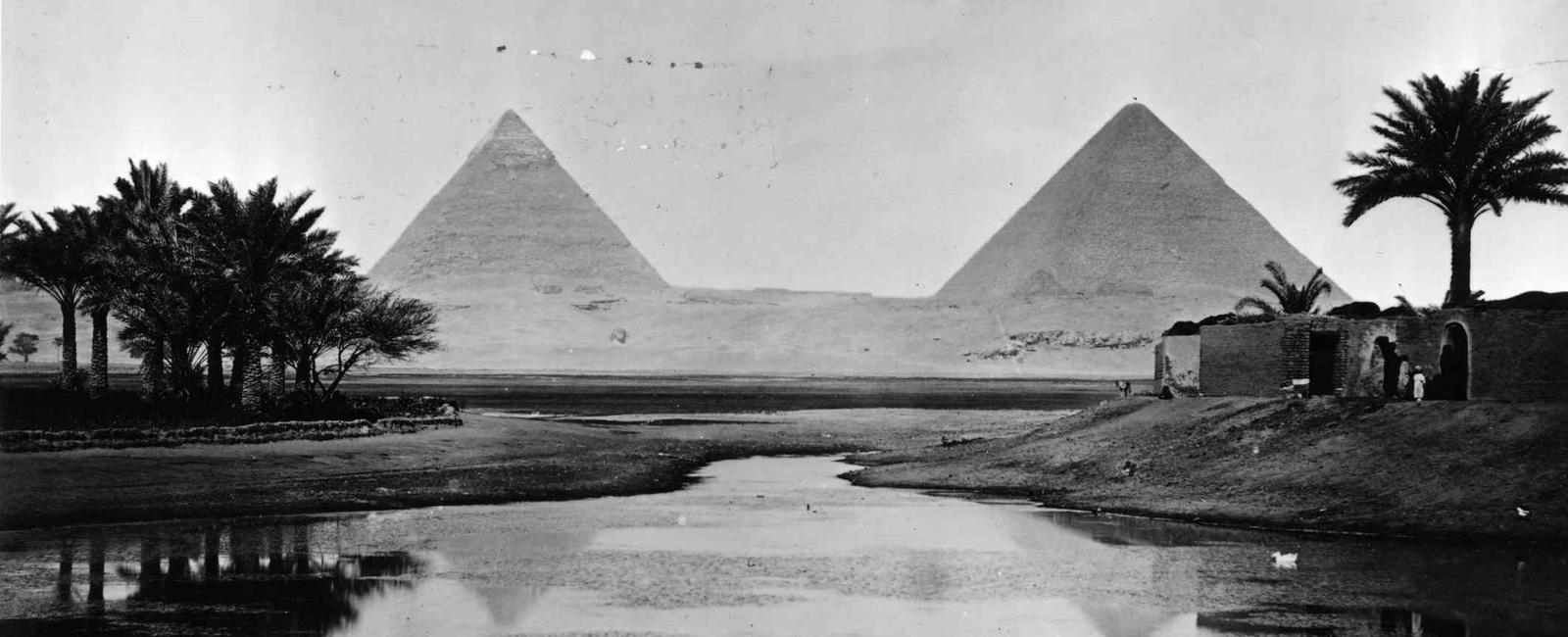 Mostly all egyptian pyramids are located on the west bank of nile