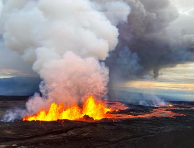 The world s largest active volcano is mauna loa which is 4 170 meters above sea level and covers over half of the island of hawaii also known as the big island