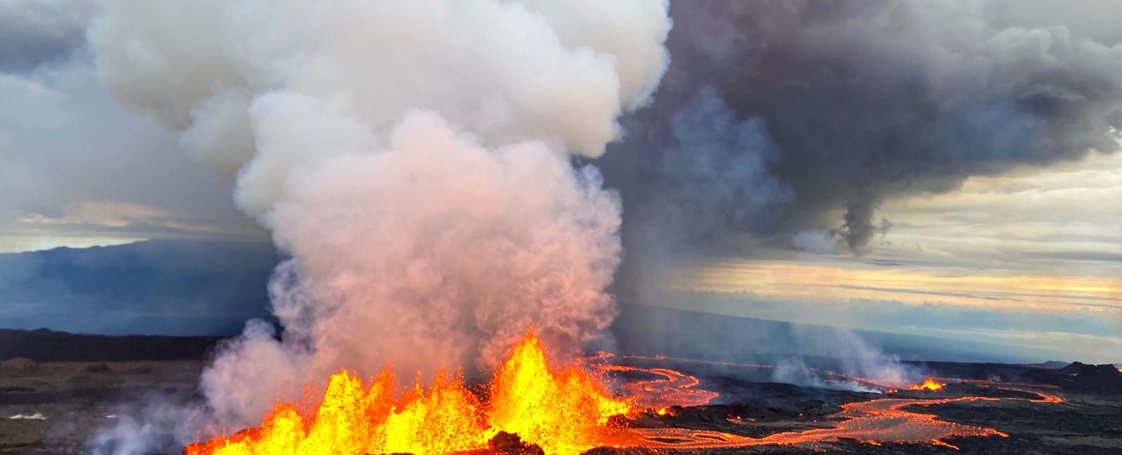 The world s largest active volcano is mauna loa which is 4 170 meters above sea level and covers over half of the island of hawaii also known as the big island