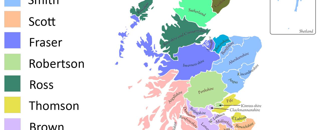 Scott is the ninth commonly used surname in scotland top three surname include smith brown and wilson