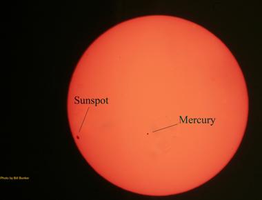 Transit of mercury has been discovered across the sun closer than any other transit this century