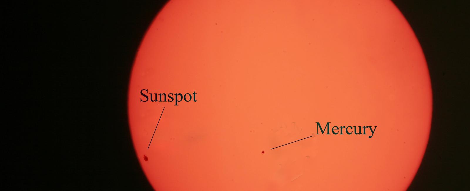 Transit of mercury has been discovered across the sun closer than any other transit this century