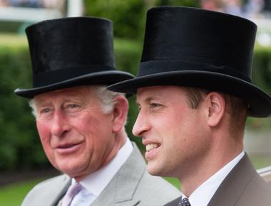 Prince charles and prince william never travel on the same airplane in case there is a crash