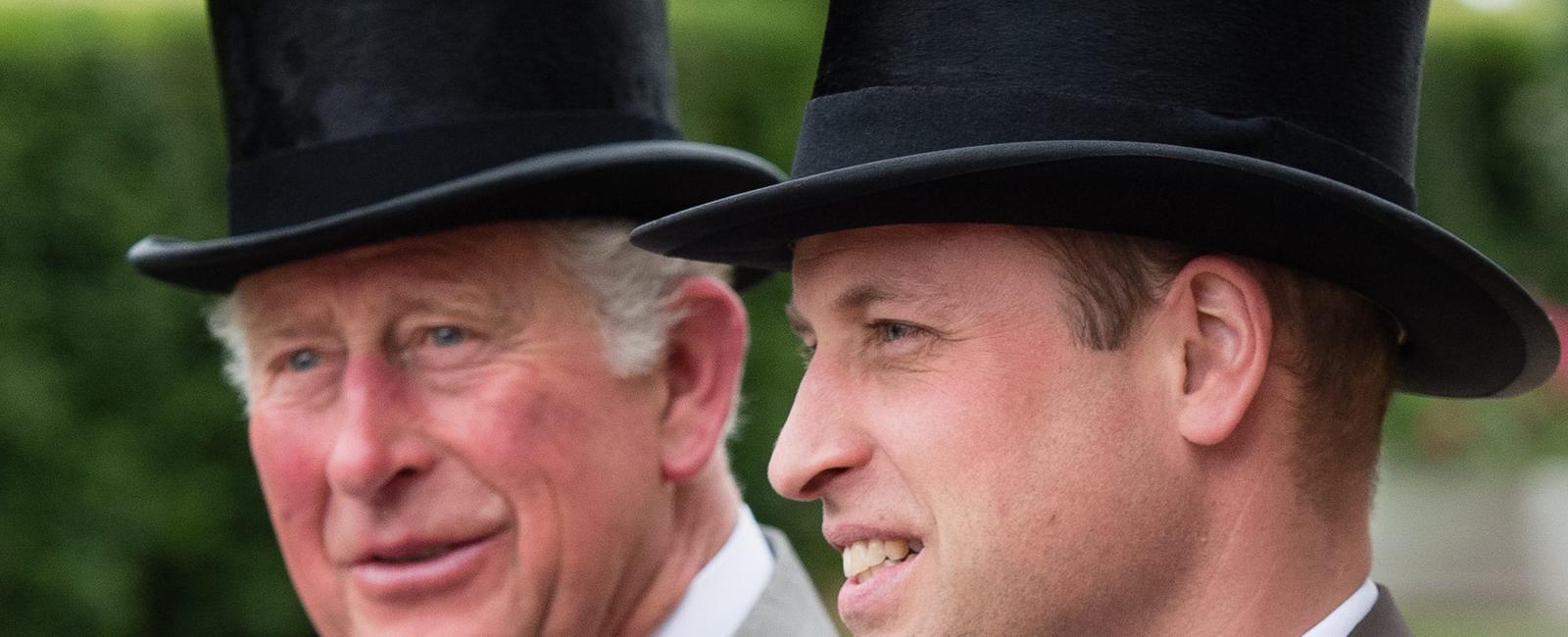 Prince charles and prince william never travel on the same airplane in case there is a crash