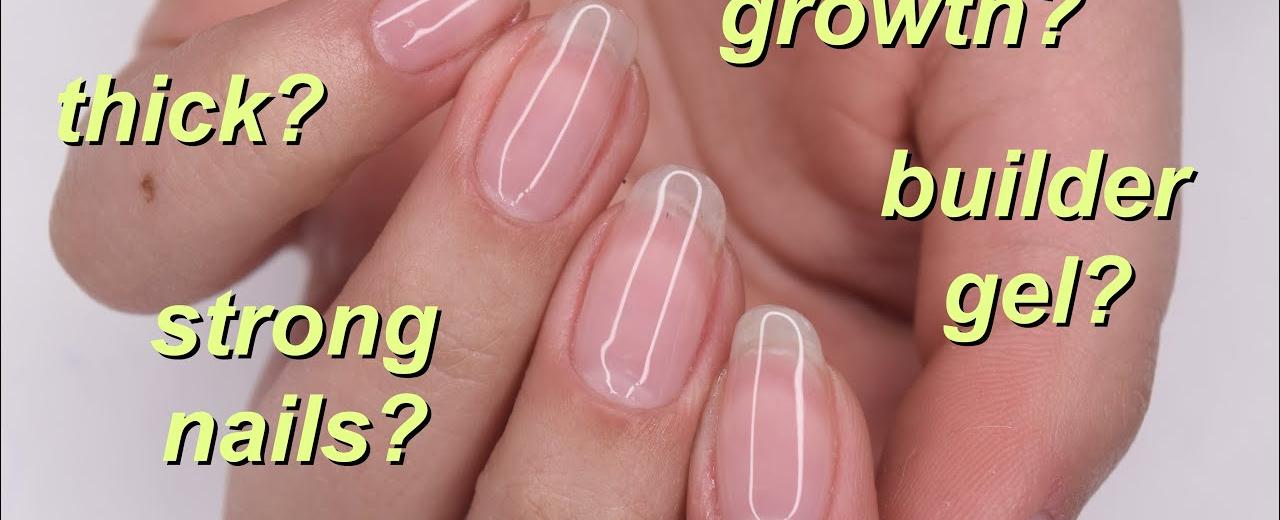 The thumbnail grows the slowest the middle nail the fastest nearly 4 times faster than toenails