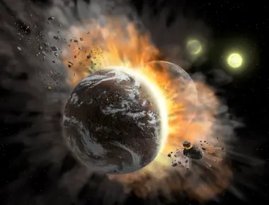 There is a less than 1 chance of earth colliding with another planet in the solar system