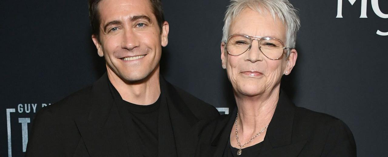 Jamie lee curtis is jake gyllenhaal s godmother and jake is heath ledger s daughter s godfather