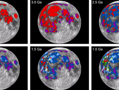 The moon once had an atmosphere recent tests from lunar samples collected by the apollo astronauts reveal volcanic eruptions that occurred about four billion years ago released trillions of tones of gas