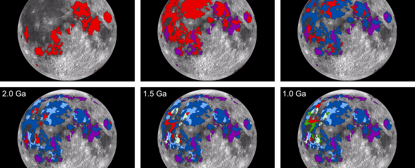 The moon once had an atmosphere recent tests from lunar samples collected by the apollo astronauts reveal volcanic eruptions that occurred about four billion years ago released trillions of tones of gas