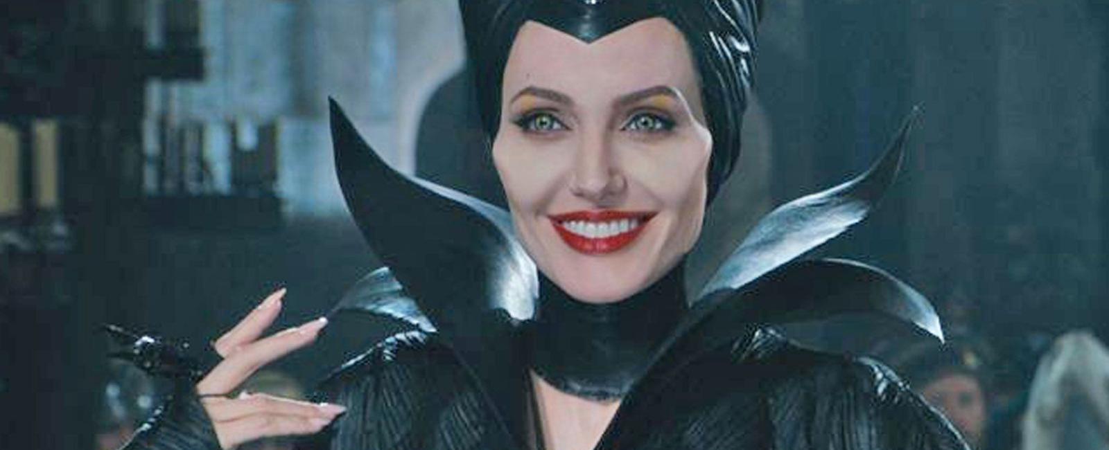 Angelina jolie admitted that she scared little kids while in costume on the set of maleficent her daughter who played young aurora was the only child who was not scared of her