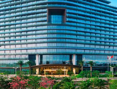 A seven story fully functional hotel in the city of zhuhai in china was put together in a record breaking 12 days