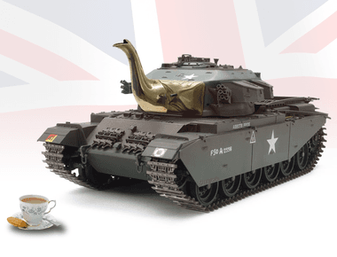 All british tanks since 1945 have included equipment to make tea