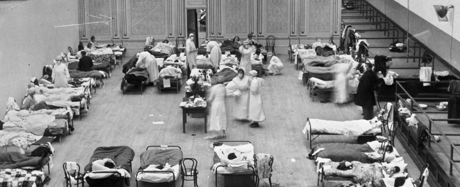 The flu pandemic of 1918 killed over 20 million people