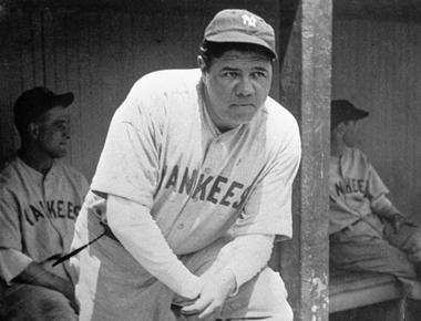 Babe ruth wore a cabbage leaf under his cap to keep his head cool he changed it every two innings