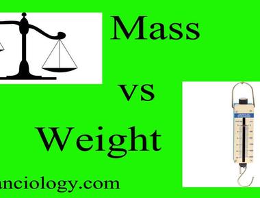 A major difference between mass and weight is that your mass is always the same but your weight can change depending on your location