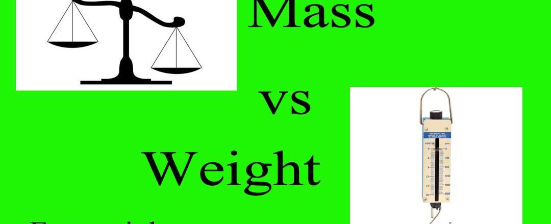 A major difference between mass and weight is that your mass is always the same but your weight can change depending on your location