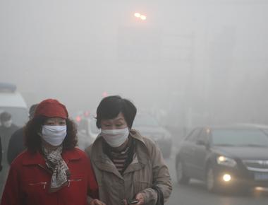 Air pollution in china can increase the snowfall in california