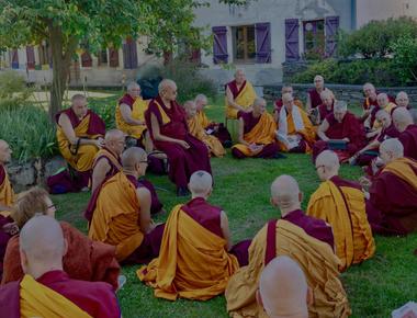 Sangha monks and nuns are found in which religion buddhism