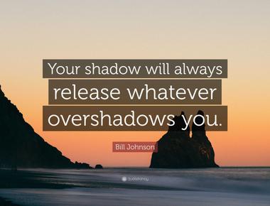 Your shadow will always be aimed directly at the middle of a rainbow