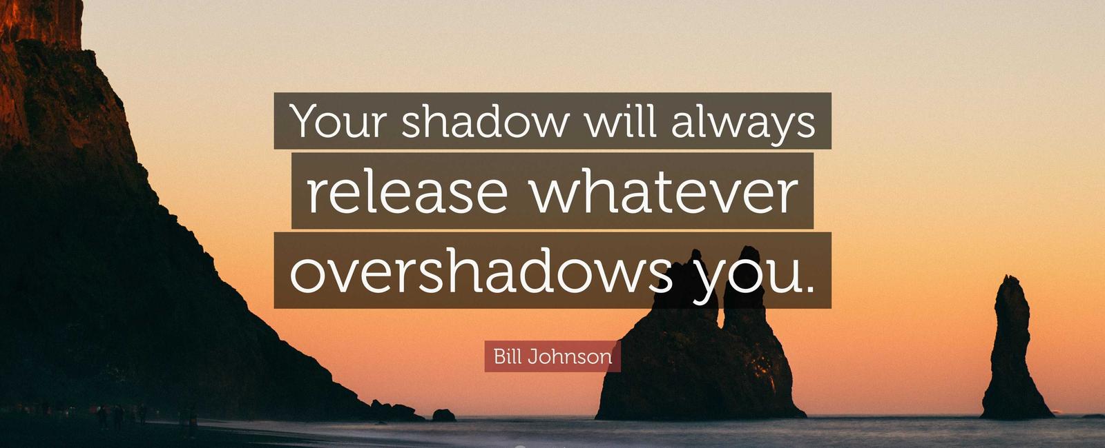 Your shadow will always be aimed directly at the middle of a rainbow