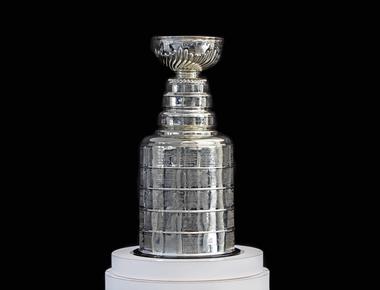 The stanley cup was originally two stories tall but was deemed too difficult to transport